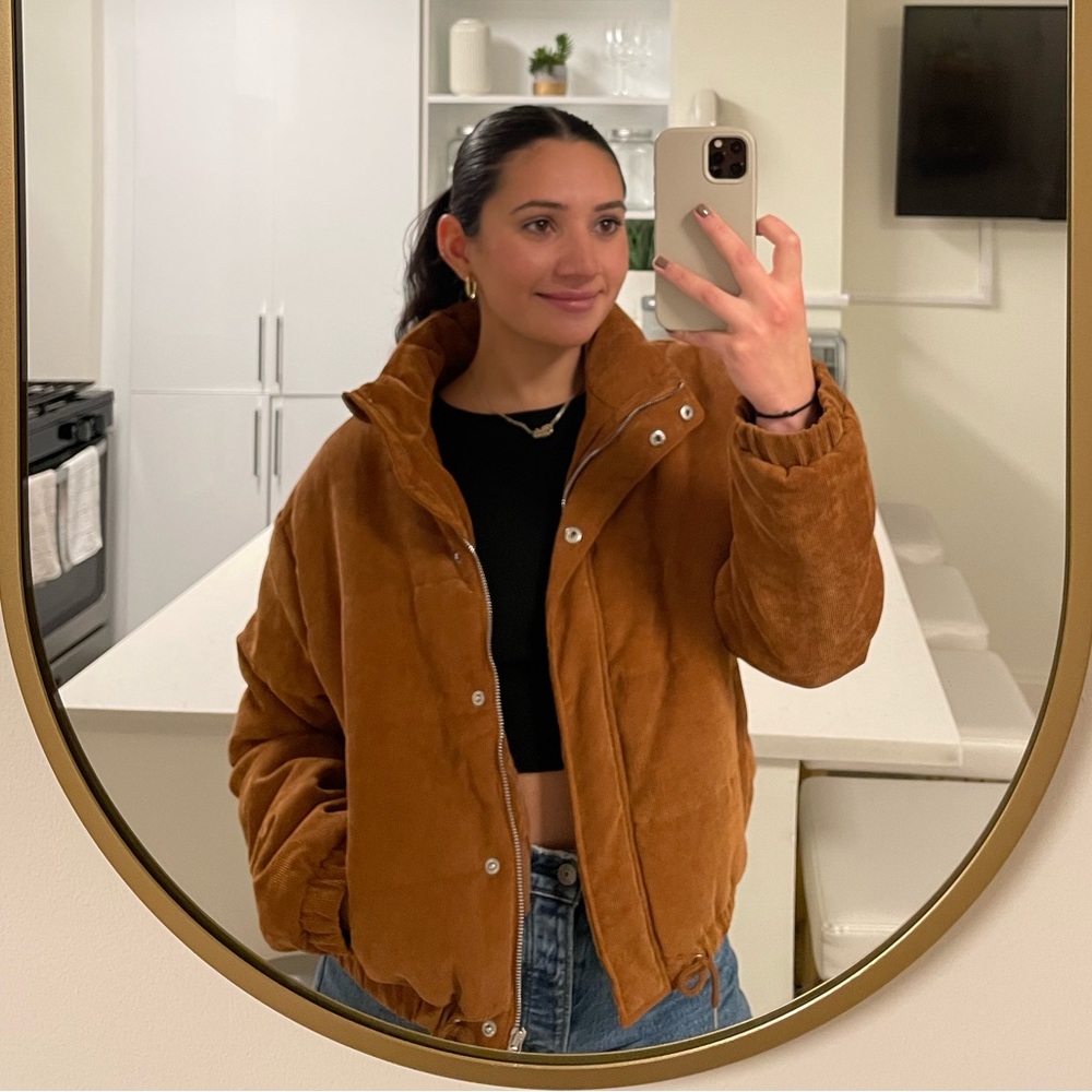 Brown Bomber Jacket